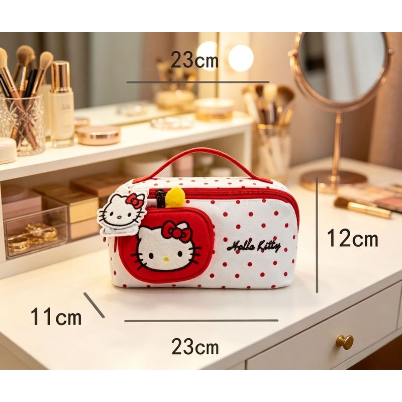 Skincare D'Alba - Organizer na kosmetyki Hello Kitty –